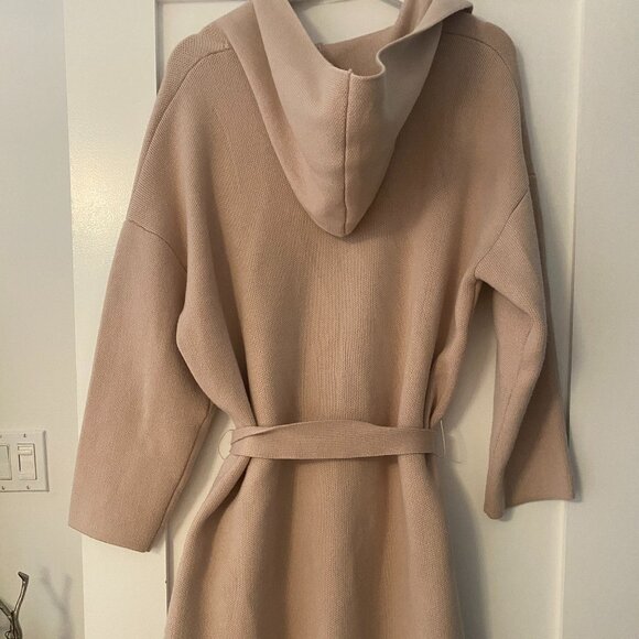 MANGO long cardigan with belt SZ XS/SM - Picture 3 of 11